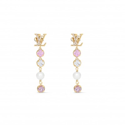 LOUIS VUITTON LV ICONIC TRESOR EARRINGS M01510